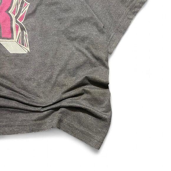 Vintage 90s Reebok Embroidered Boston Usa Dark Gray Sz XL T Shirt - Picture 4 of 6